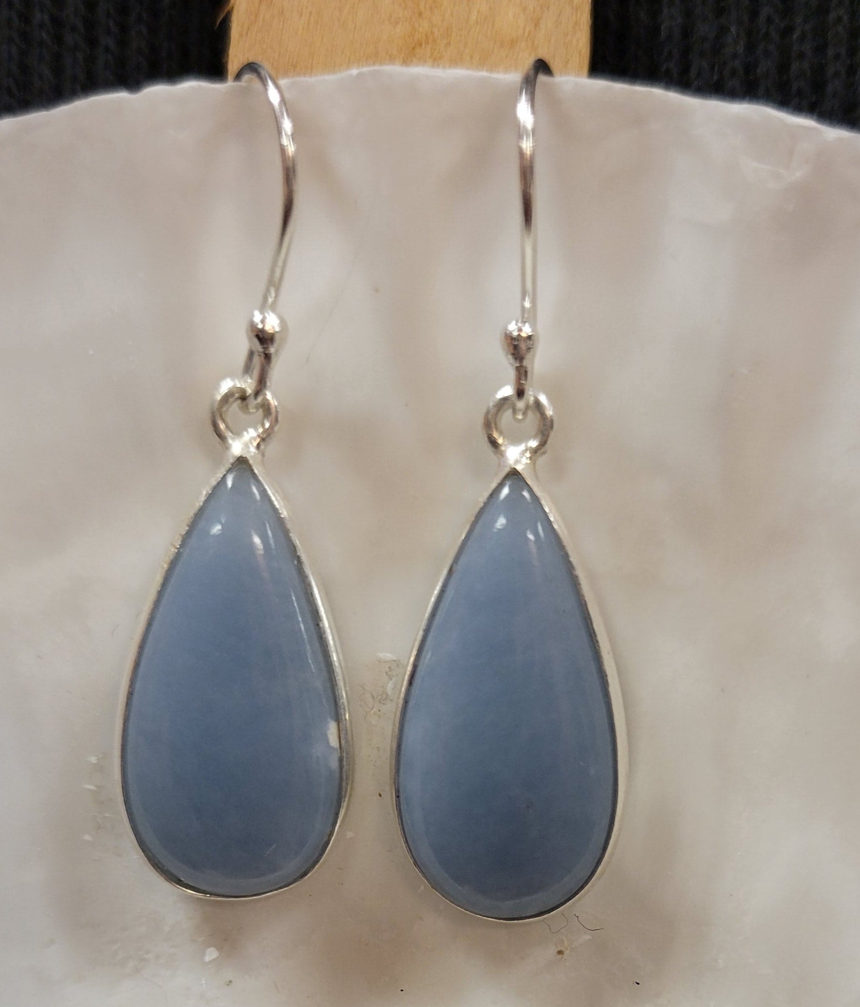 Angelite earrings outlet